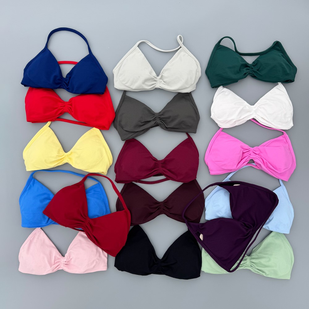 Push Up Bra Padded - Бюстгальтер-топ с тонкими бретелями для женщин,