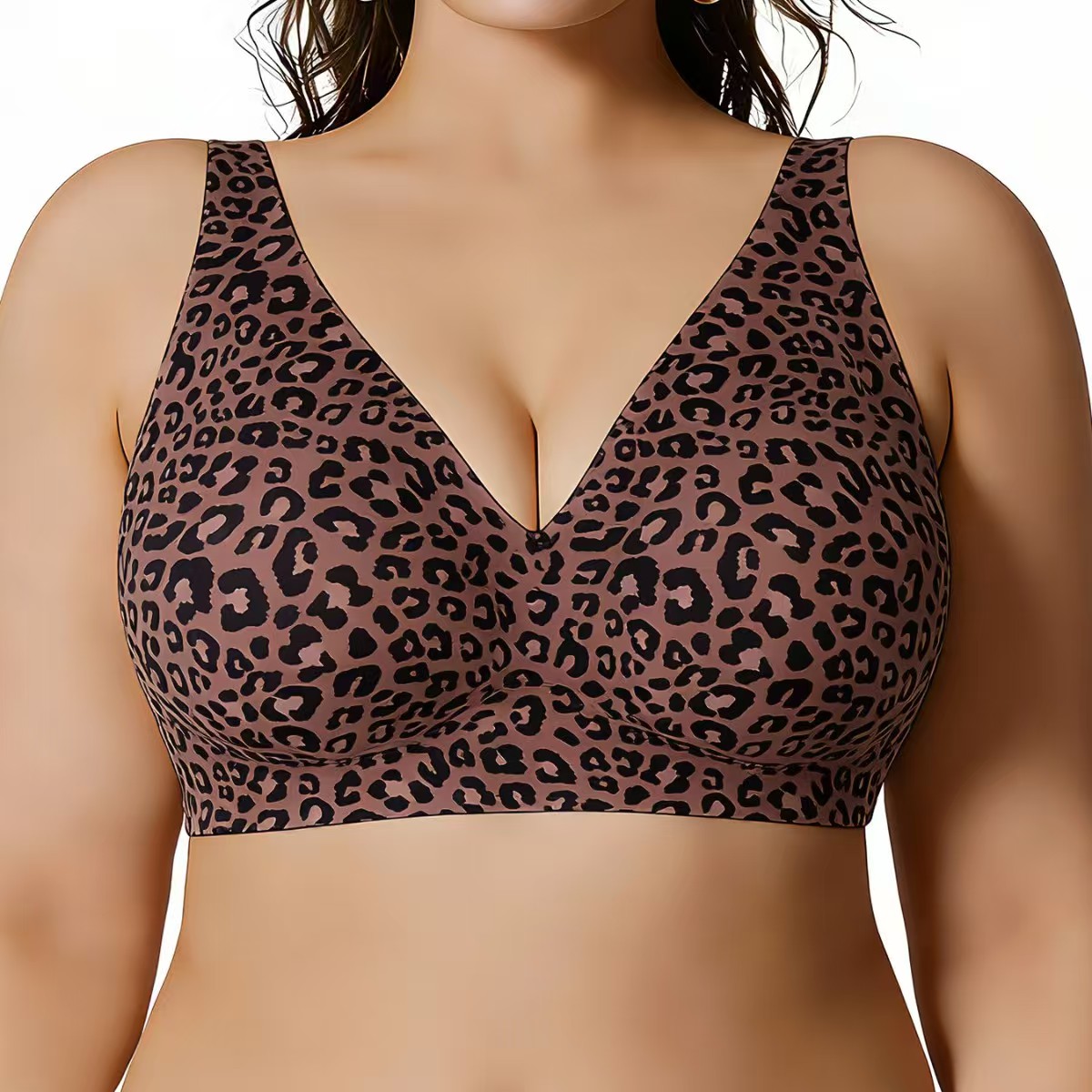 Бюстгальтер-бралетт с леопардо – обзор и цена Bralette Wireless Soft