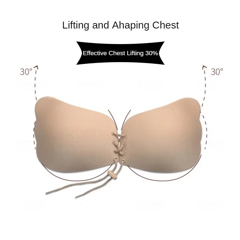Невидимый самоклеящийся бюстга – обзор и цена Silicone Bra Adhesive