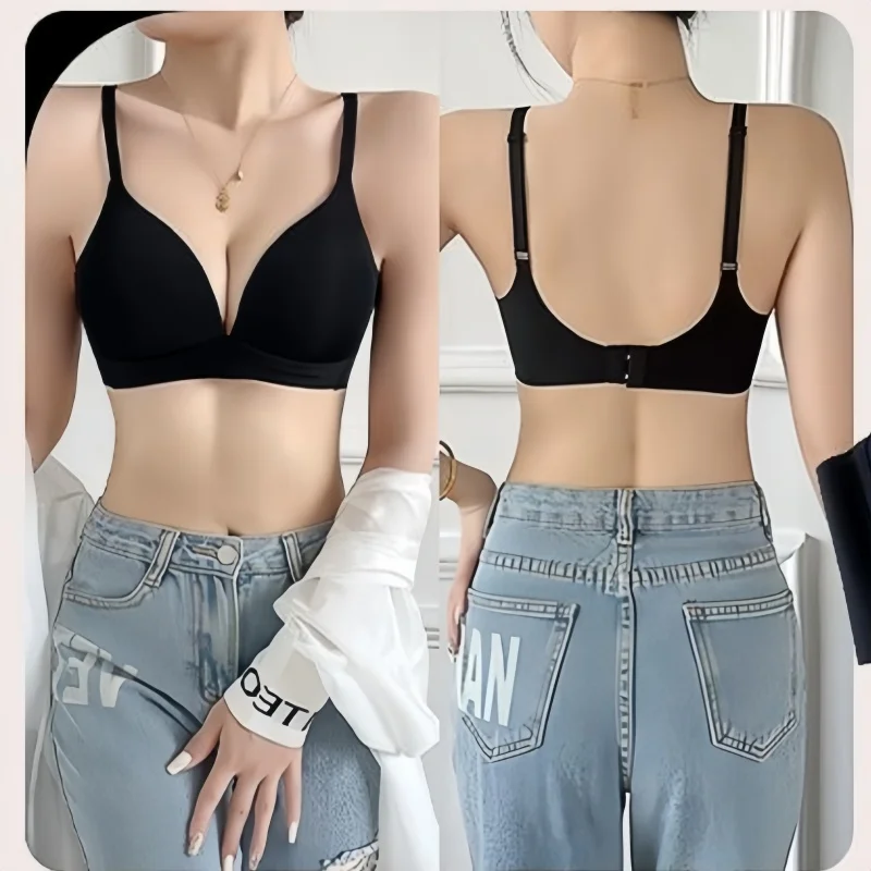 Бесшовный бюстгальтер-пуш-ап в – обзор и цена Bralette Wireless Soft