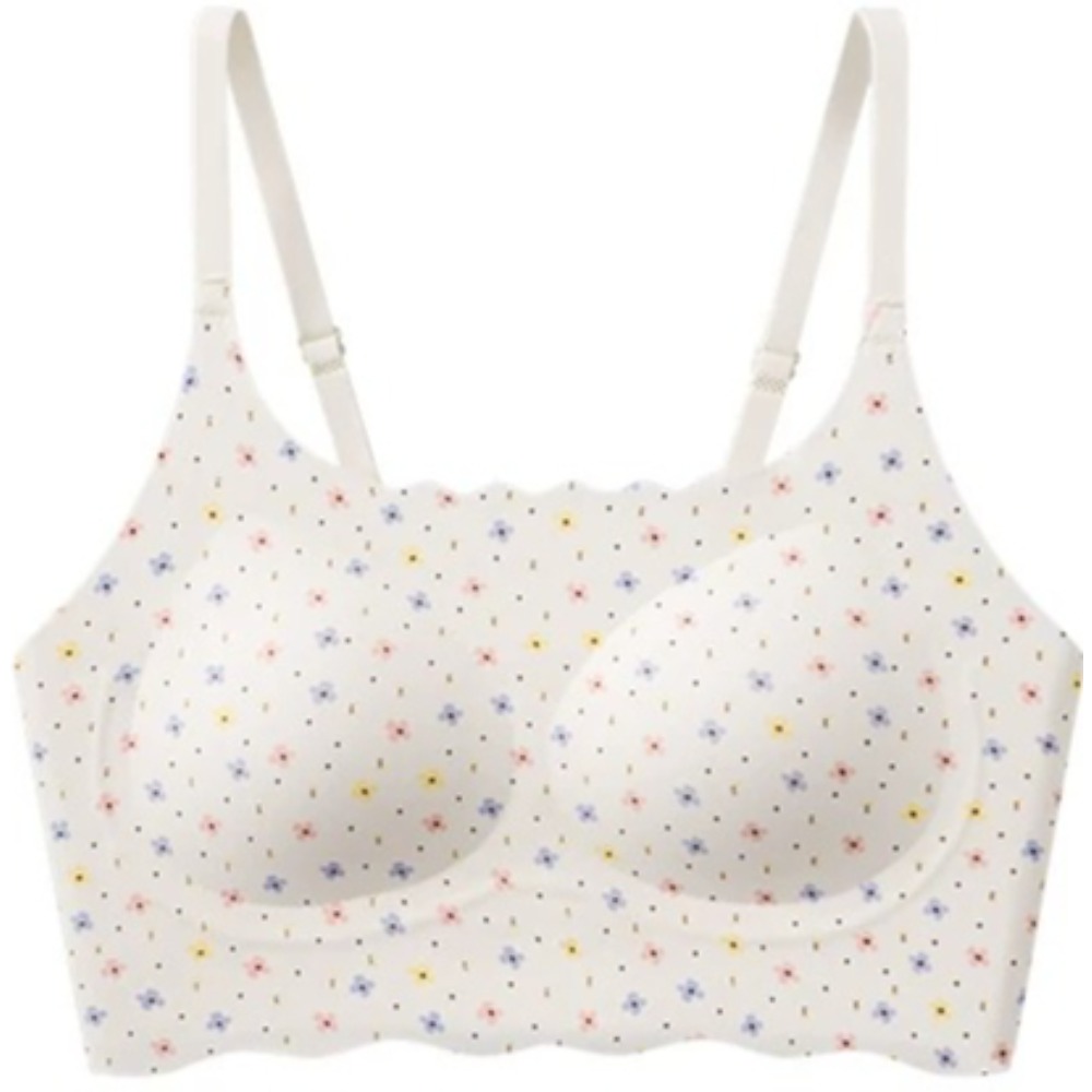 Милый бюстгальтер-топ с цветоч – обзор и цена Bralette Wireless Soft